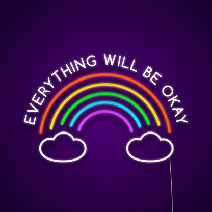 Everything Will Be Okay Led Neon Signs Wall Art | Shineneon