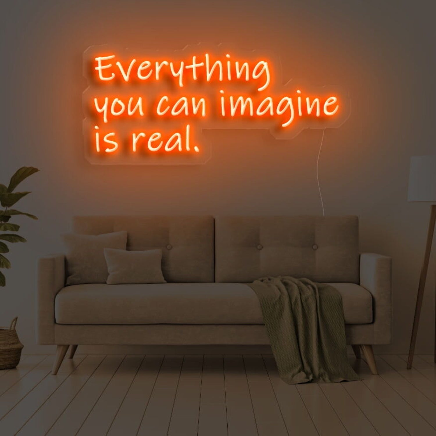 Everything You Can Imagine Is Real Led Neon Sign - Shineneon