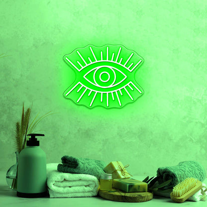 Evil Eye Neon Sign Wall Decor Large Neon Signs