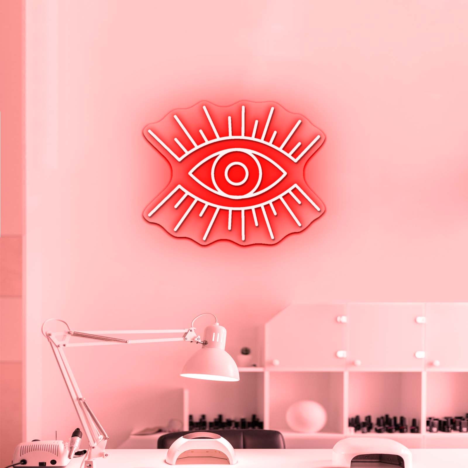 Evil Eye Neon Sign Wall Decor Large Neon Signs