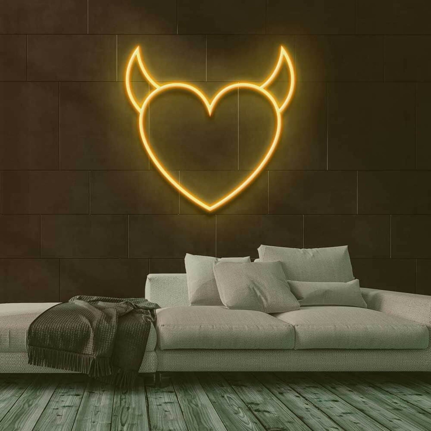 Evil Heart Neon Sign | Shineneon