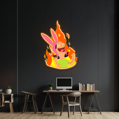 Evil Louise Artwork Custom Neon Led Sign - Shineneon