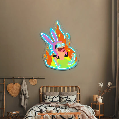 Evil Louise Artwork Custom Neon Led Sign - Shineneon