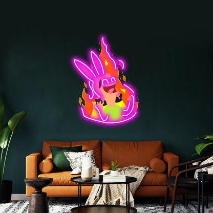 Evil Louise Artwork Custom Neon Led Sign - Shineneon