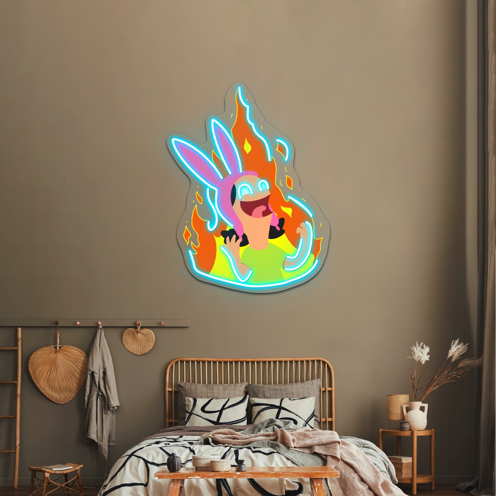 Evil Louise Artwork Custom Neon Led Sign