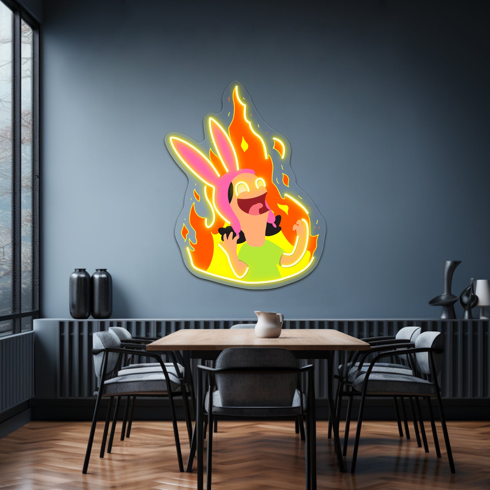 Evil Louise Artwork Custom Neon Led Sign