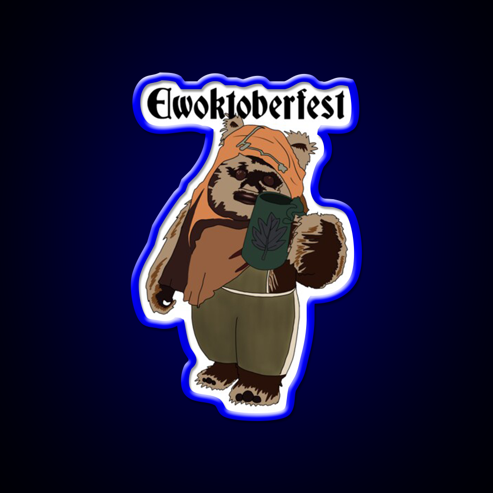 Ewoktoberfest Beer Bar Decor Led Neon Sign Rgb Color - LED neon sign view 5