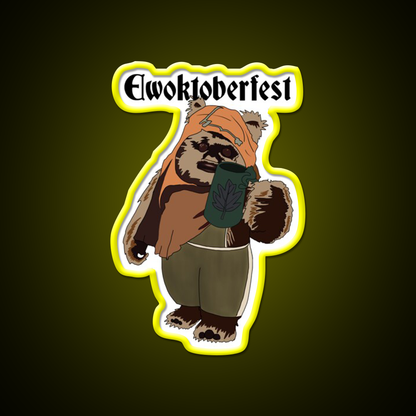 Ewoktoberfest Beer Bar Decor Led Neon Sign Rgb Color - LED neon sign view 7