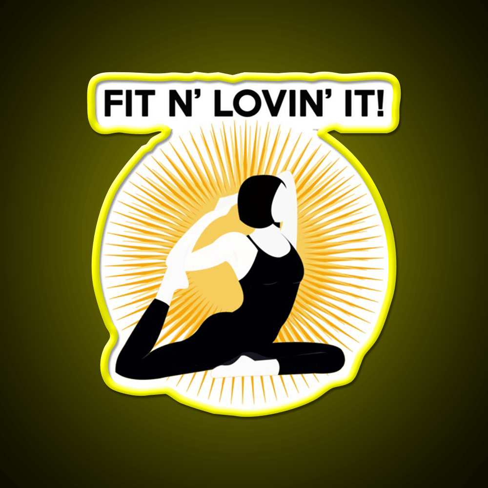 Exercise Shirts For Women Yoga Led Neon Sign Rgb Color - Shineneon