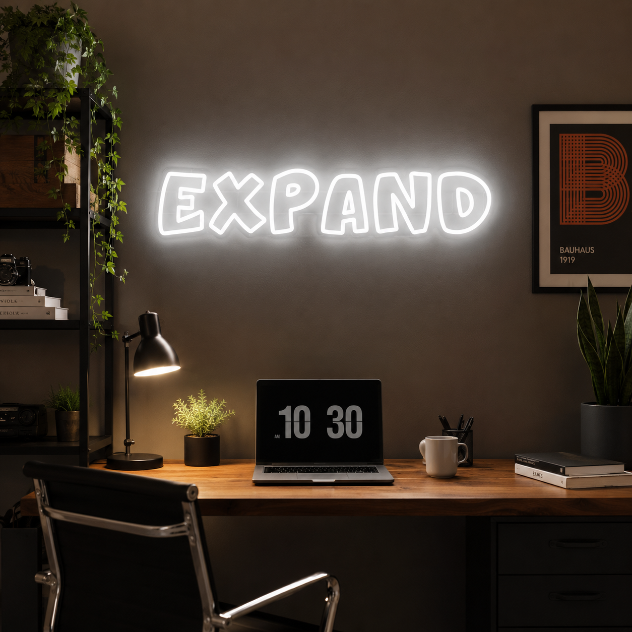 Expand Are Wall Decor LED Neon Sign - 03 Real Lifestyle Scene