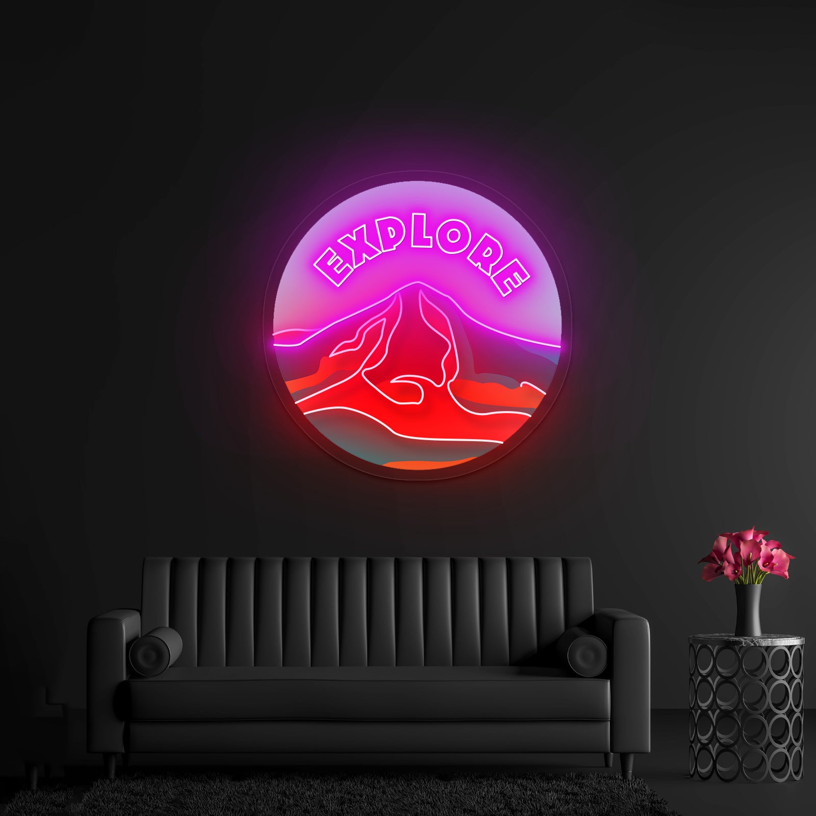 Explore Mountain Neon Signs Home Neon Wall Signs