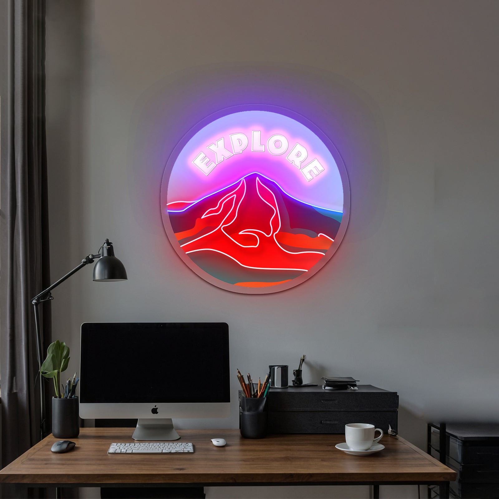 Explore Mountain Neon Signs Home Neon Wall Signs