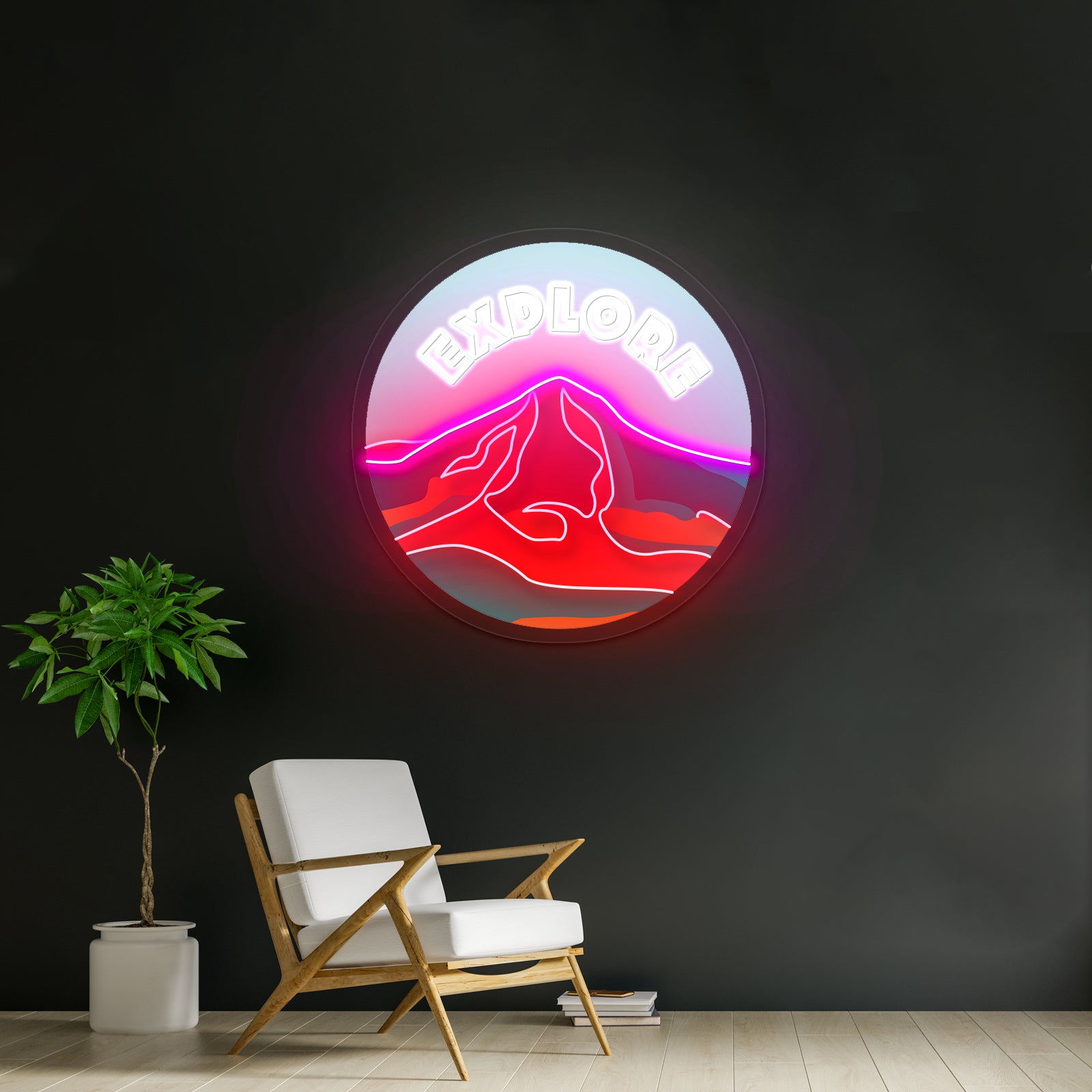 Explore Mountain Neon Signs Home Neon Wall Signs