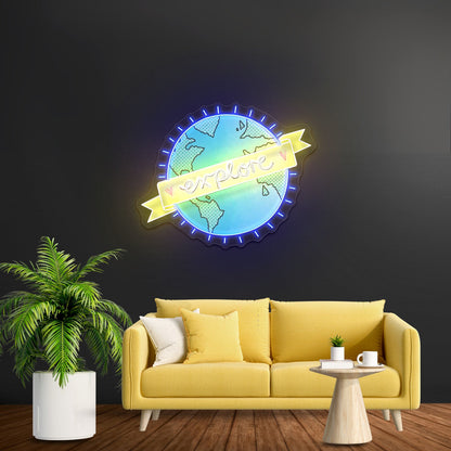 Explore World Neon Signs Custom Neon Light Sign - Shineneon