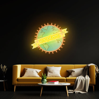 Explore World Neon Signs Custom Neon Light Sign