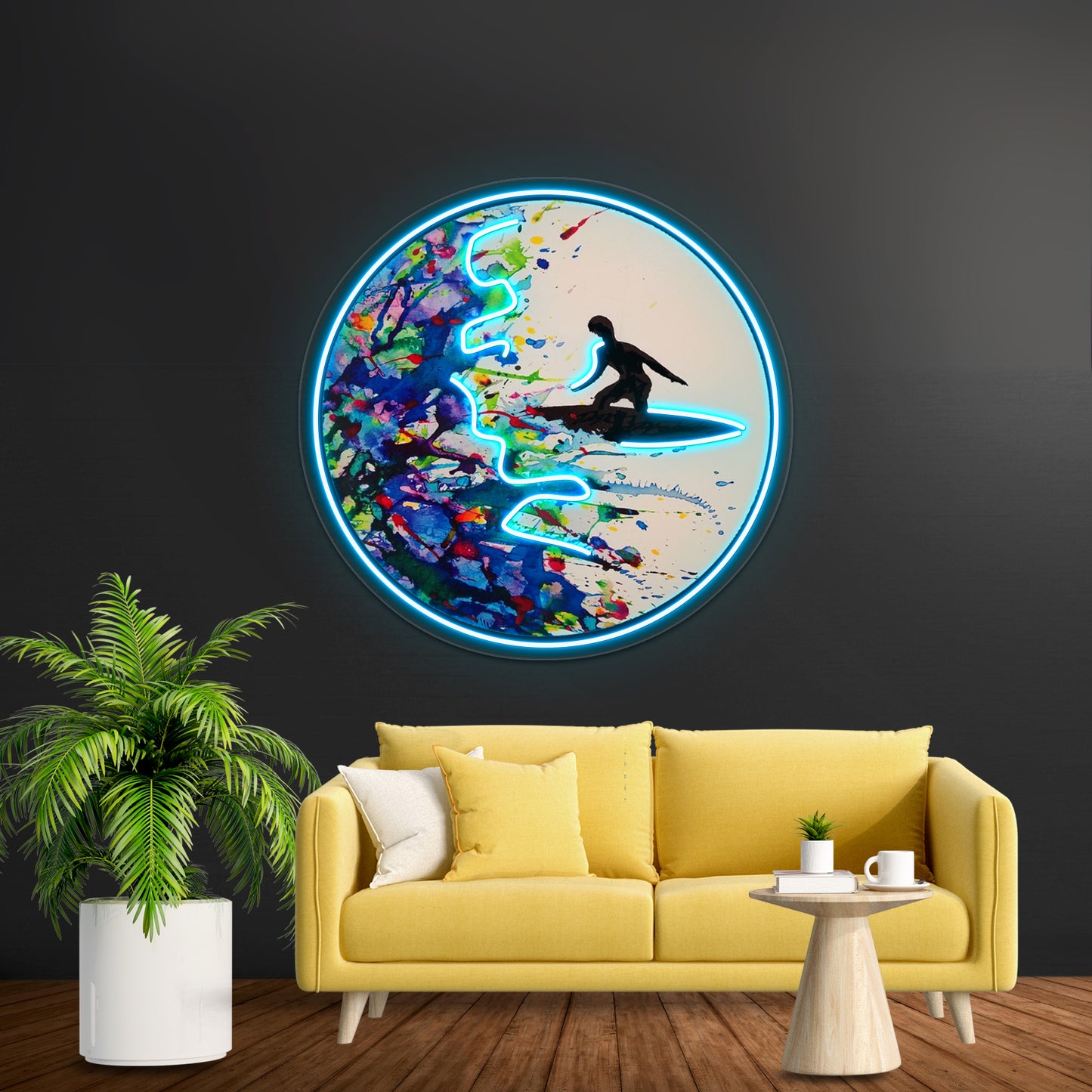 Explosive Surf Wall Artwork Neon Signs