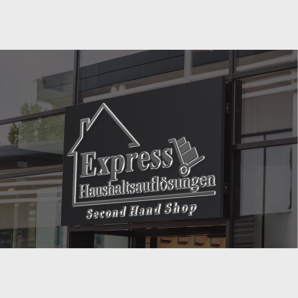 Express Second Hand Shop 3D Backlit Channel Letters Led Light Sign - Shineneon