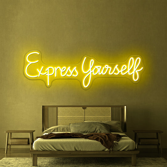 Express Yourself Led Neon Signs For Sale