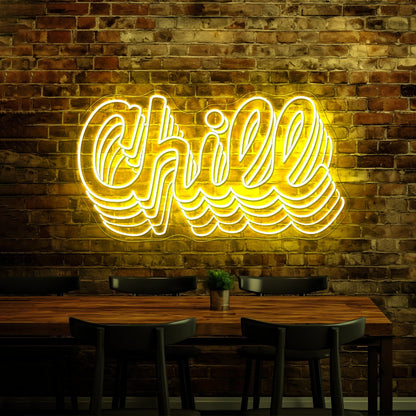 Extra Chill Fashion Led Neon Sign With Fast Shipping - Shineneon