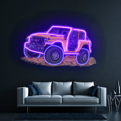 Extreme Blue Off Road Led Neon Sign Light Custom Led Signs - Shineneon