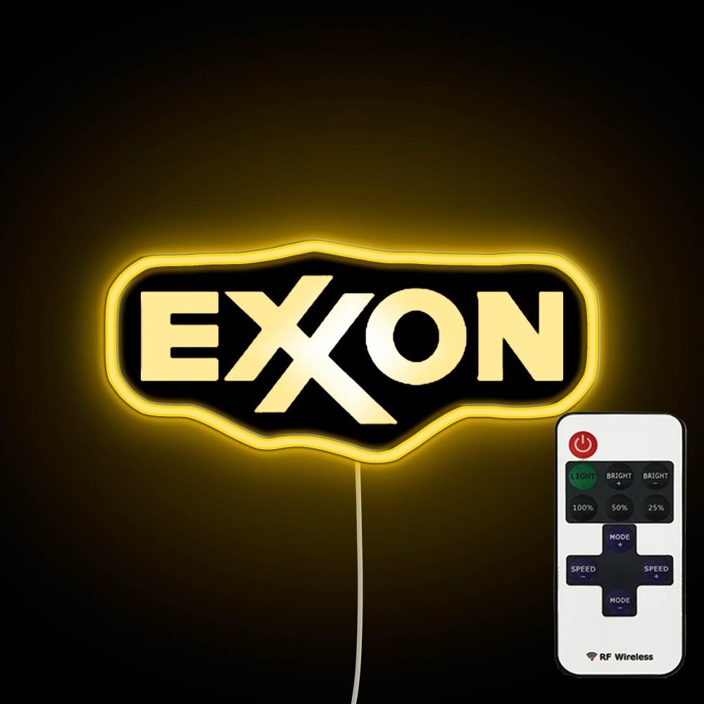Exxon Logo Neon Sign - Shineneon
