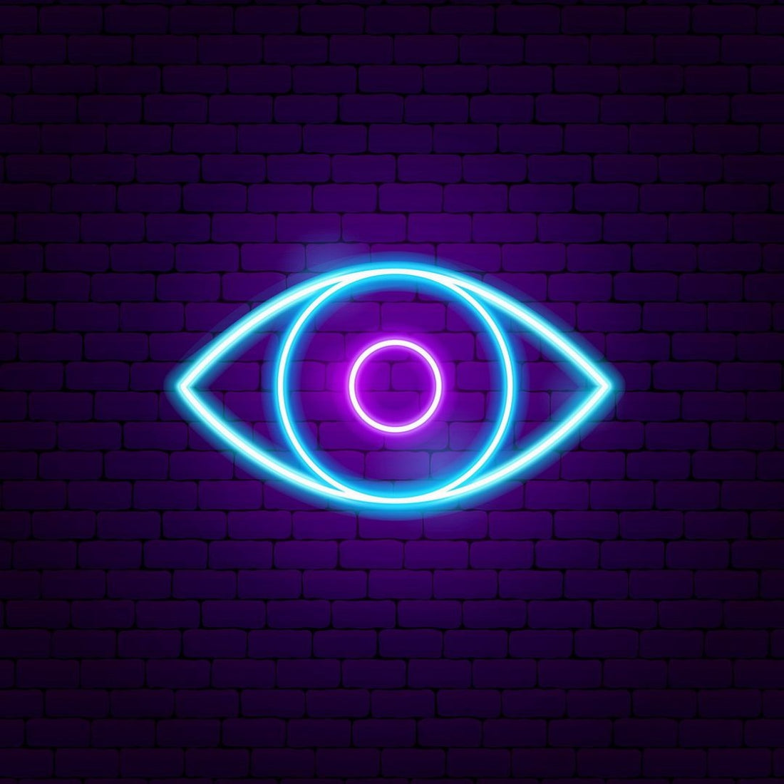 Eye Led Sign Business Neon Signs Wall Art