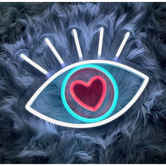 Eye Of Love Led Sign Business Neon Sign