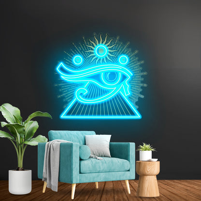 Eye Of Ra Custom Led Signs Artwork For Sale