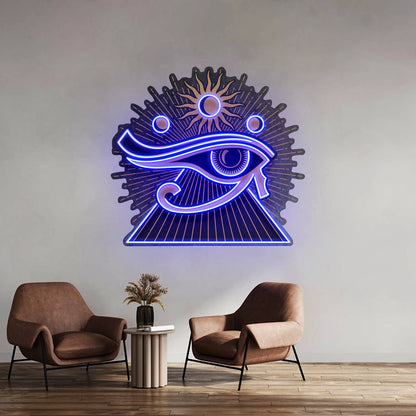 Eye Of Ra Custom Led Signs Artwork For Sale