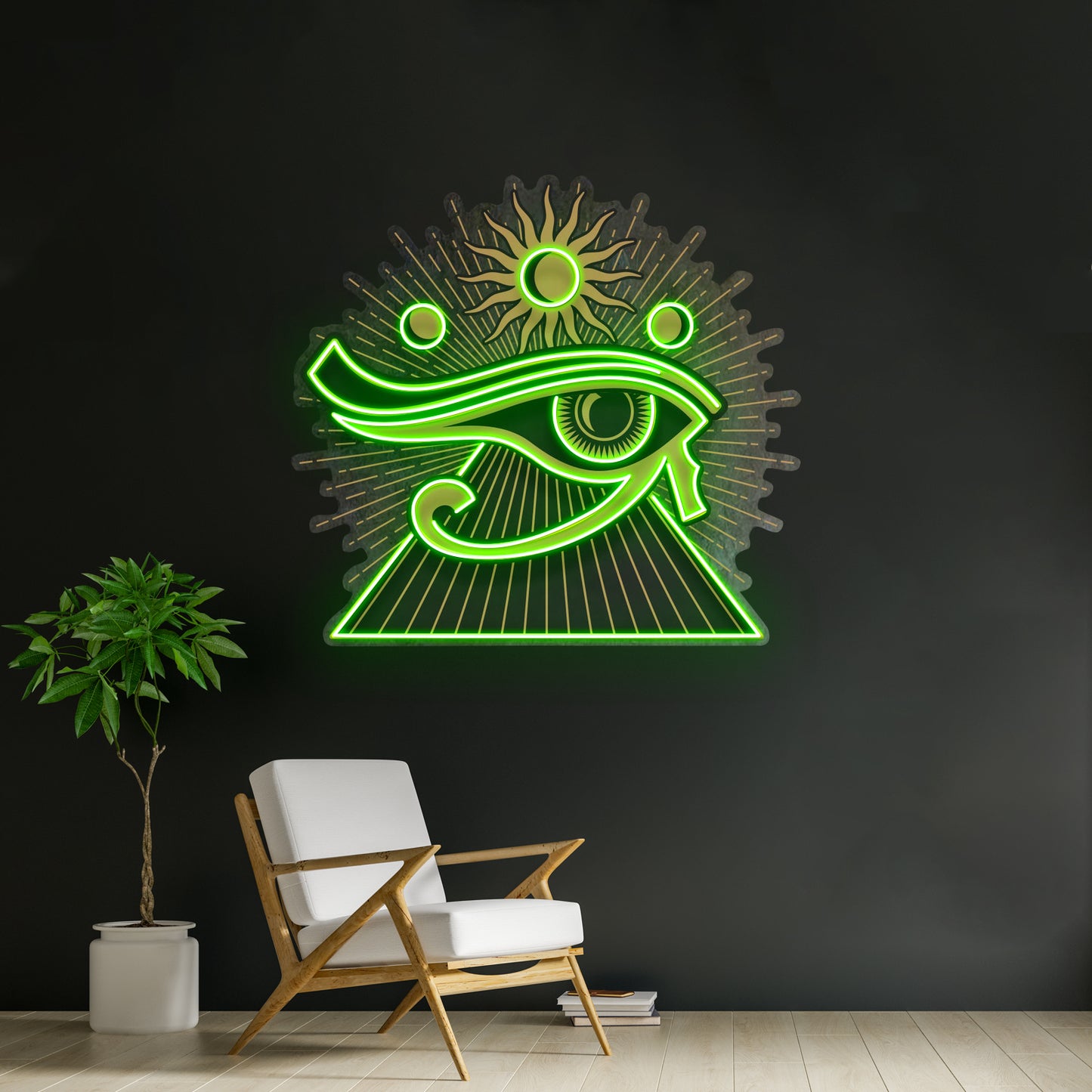 Eye Of Ra Custom Led Signs Artwork For Sale