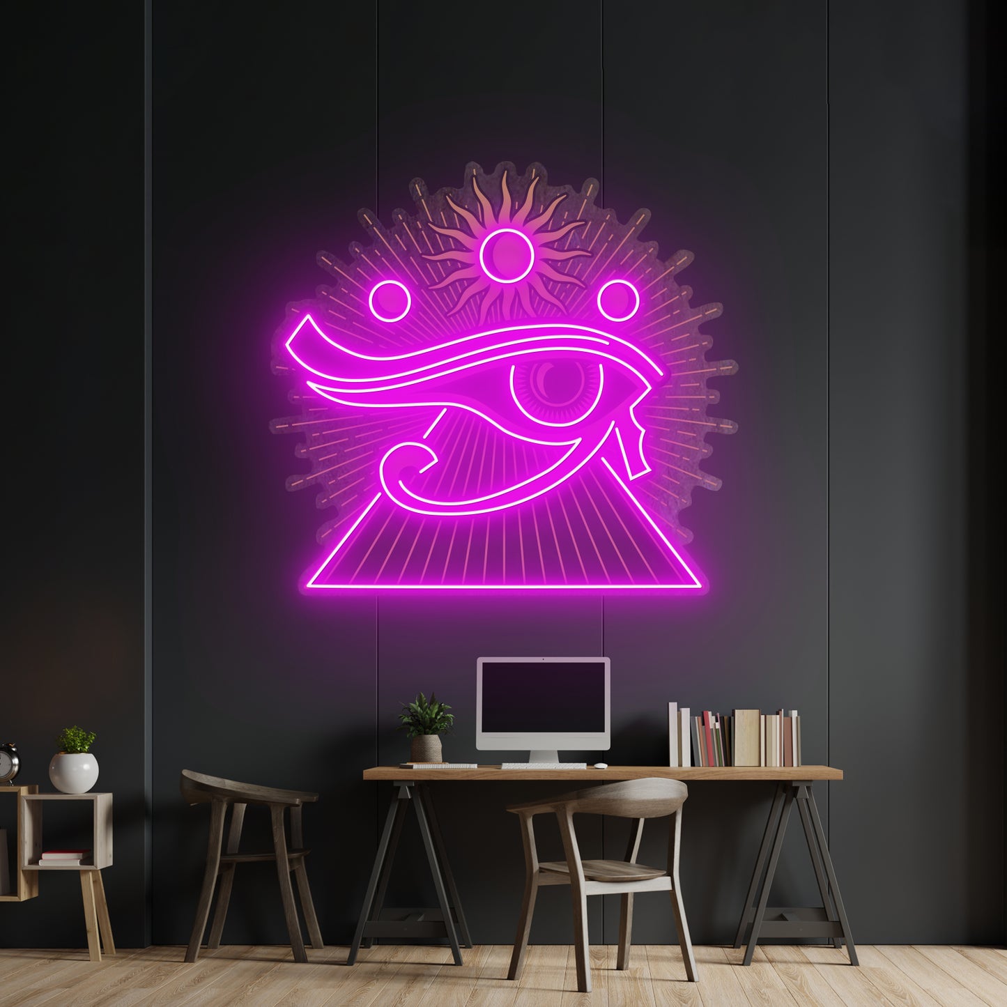 Eye Of Ra Custom Led Signs Artwork For Sale