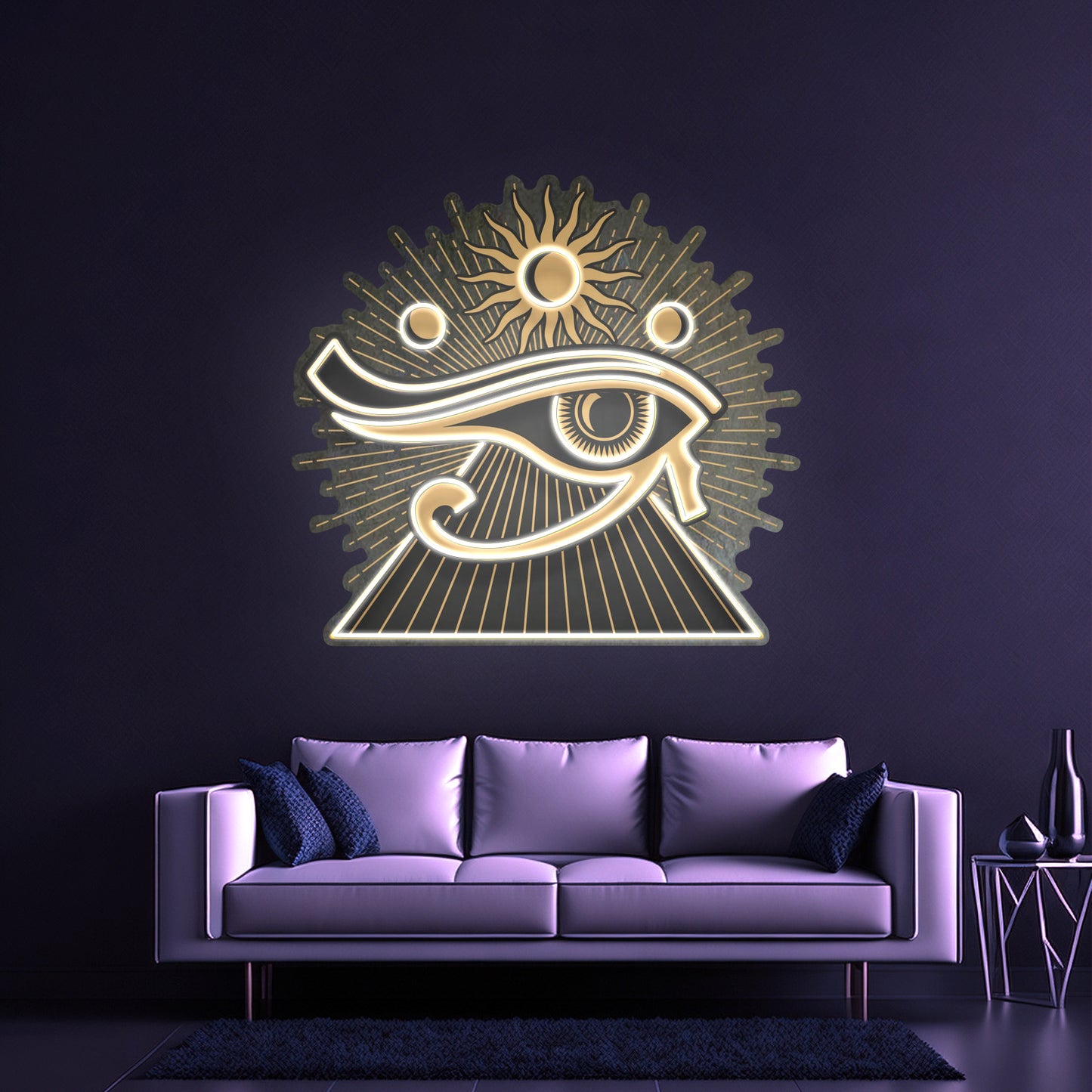 Eye Of Ra Custom Led Signs Artwork For Sale