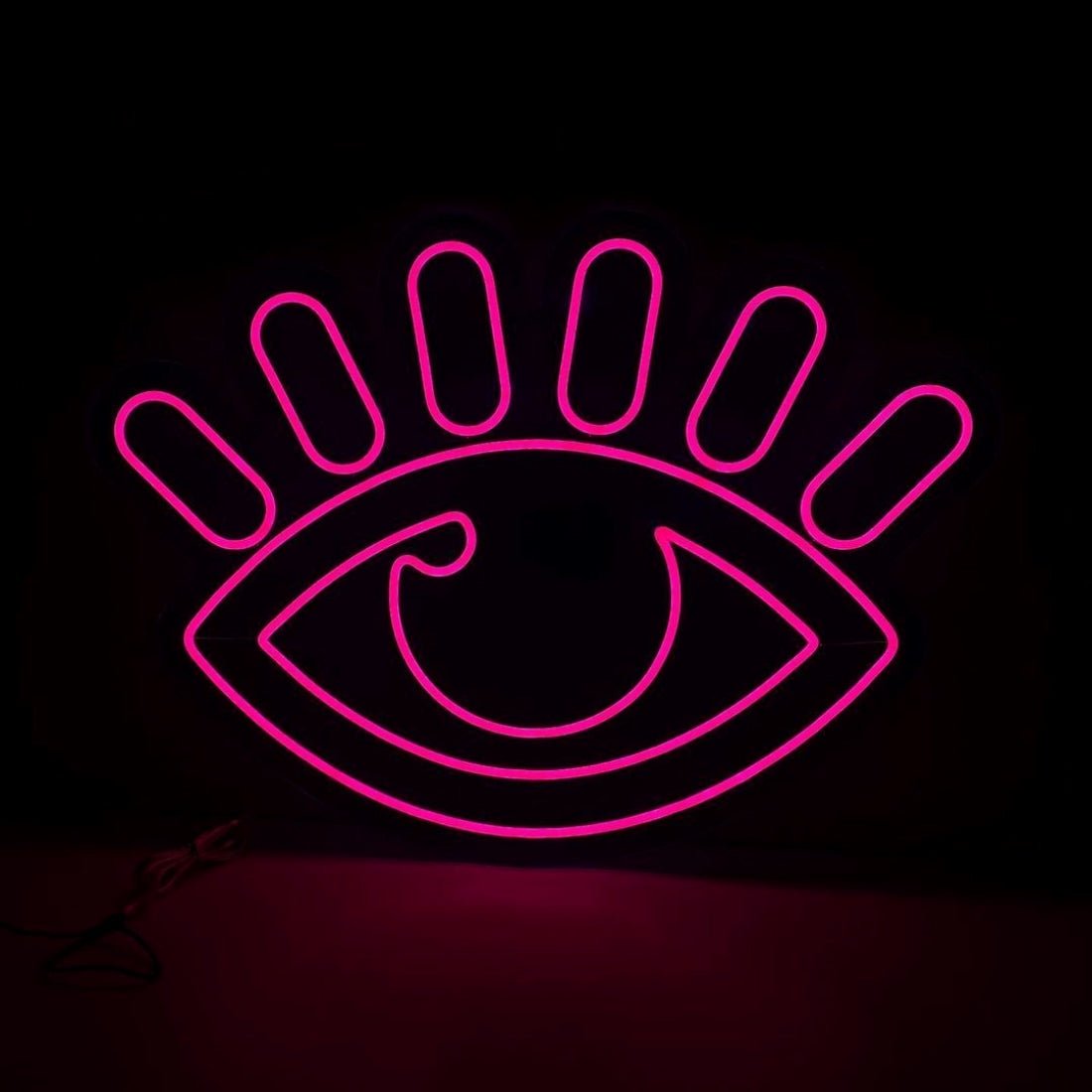 Eye With Eyelashes Led Sign Business Neon Sign - Shineneon