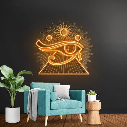 Eyes Of The Tiger Cool Neon Signs For Kid Wall Art - Shineneon