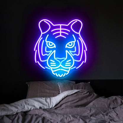 Eyes Of The Tiger Cool Neon Signs For Kid Wall Art