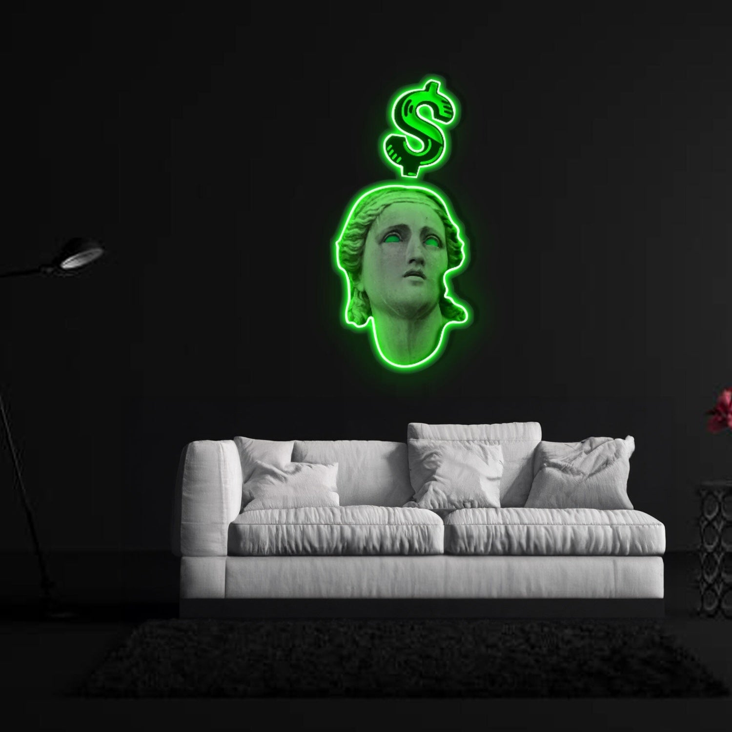 Eyes On The Prize Neon X Acrylic Artwork - Shineneon