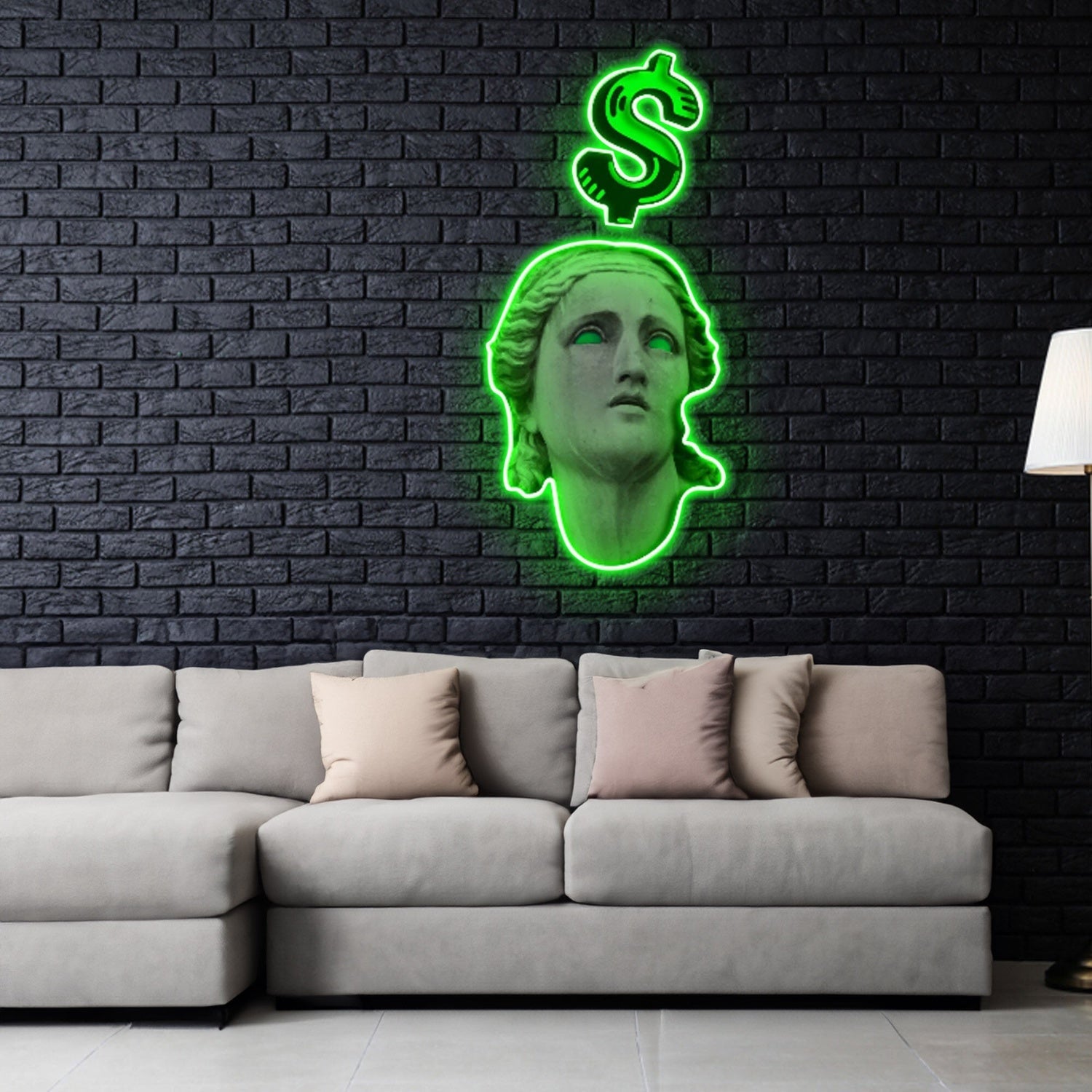 Eyes On The Prize Neon X Acrylic Artwork - Shineneon