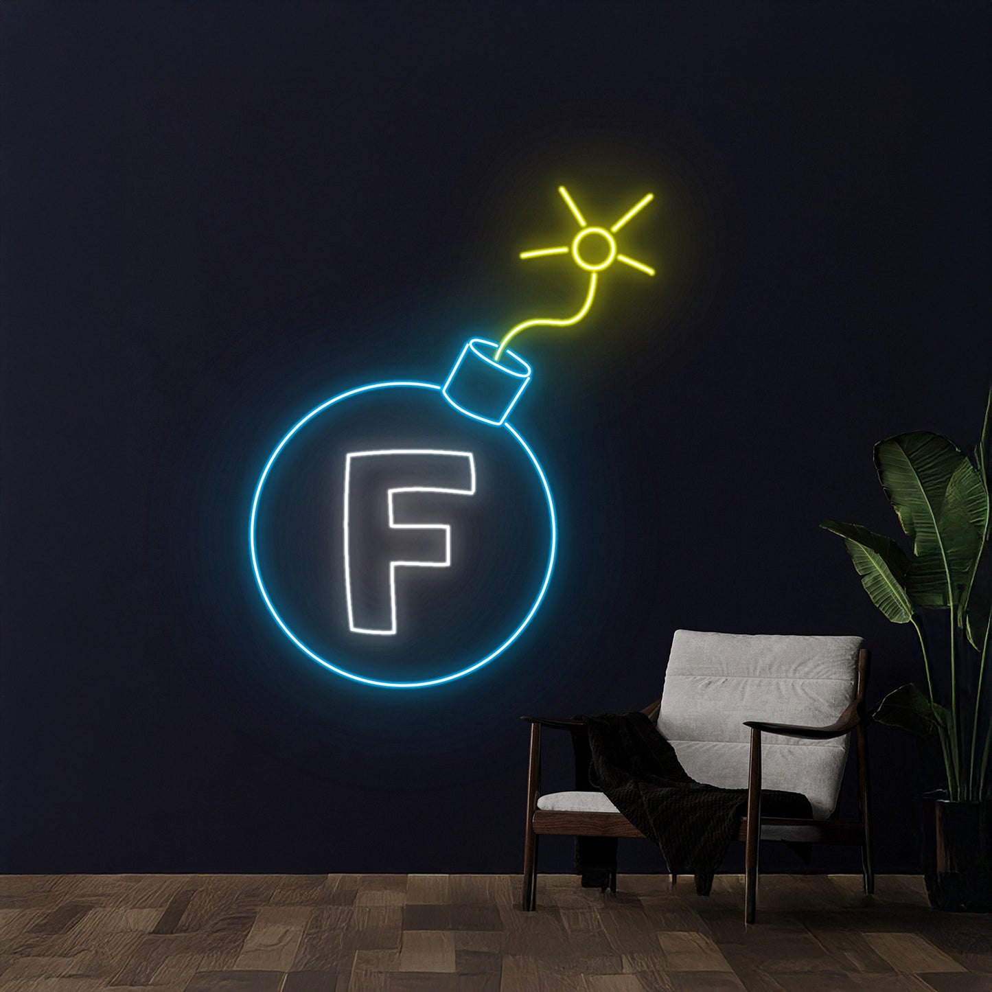 F Bomb Neon Sign