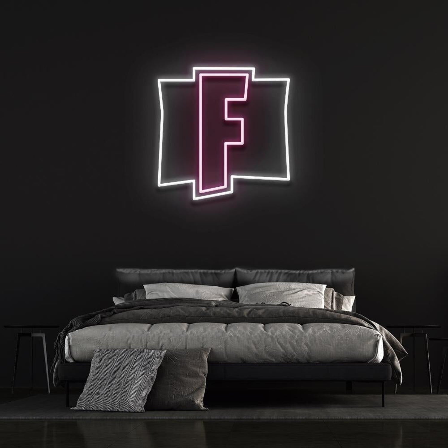 F Game Logo Led Neon Sign For Gaming Fans | Shineneon