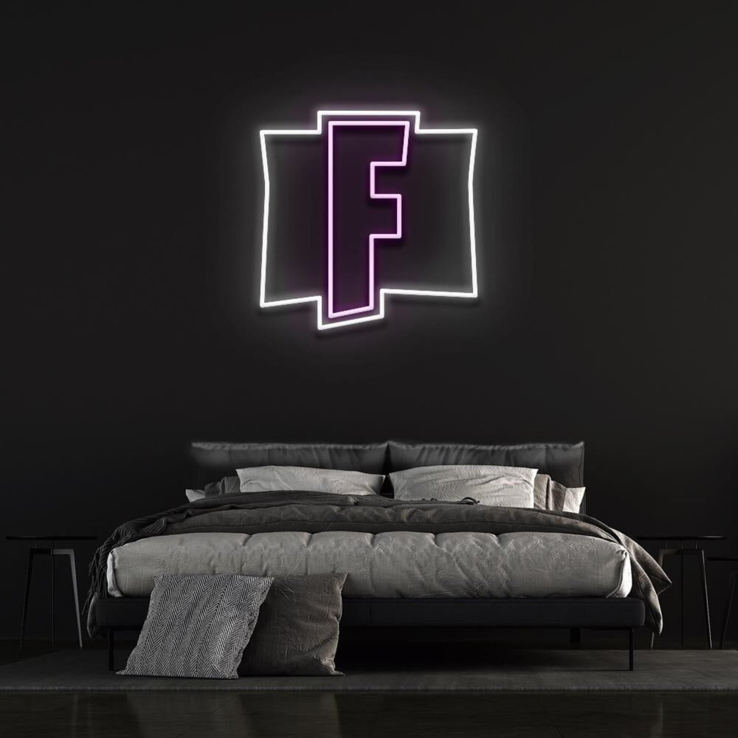 F Game Logo Led Neon Sign For Gaming Fans | Shineneon