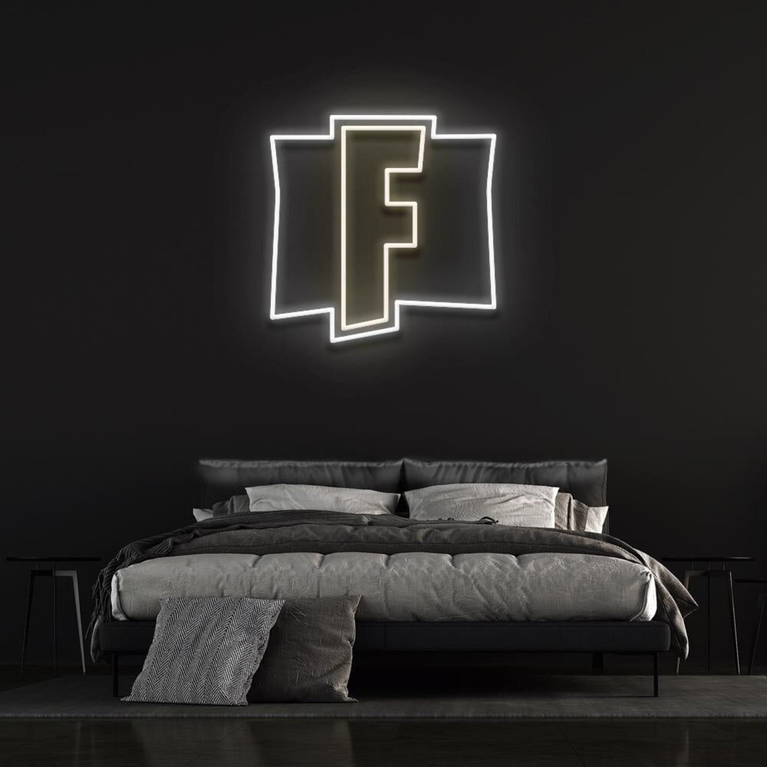 F Game Logo Led Neon Sign For Gaming Fans | Shineneon