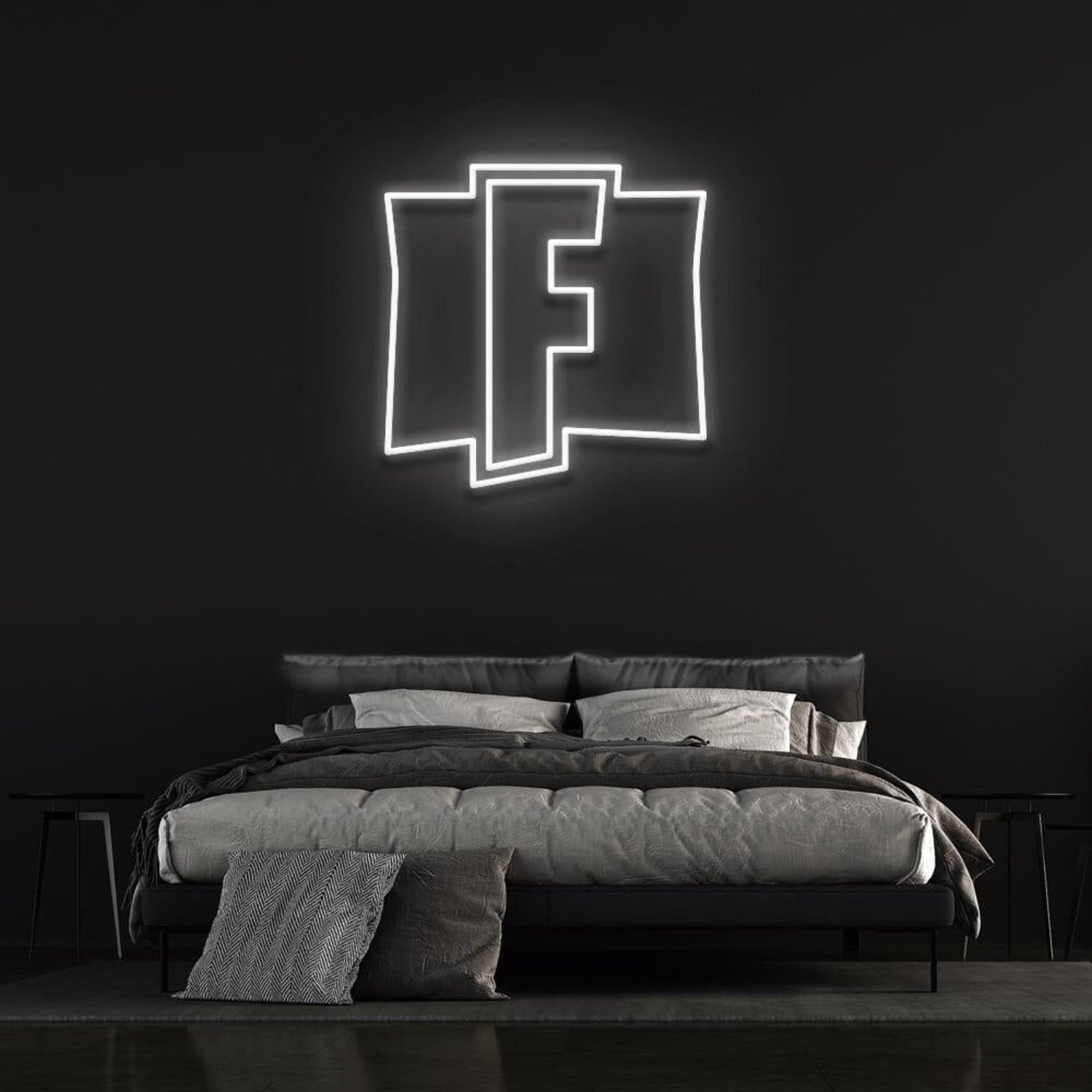 F Game Logo Led Neon Sign For Gaming Fans | Shineneon