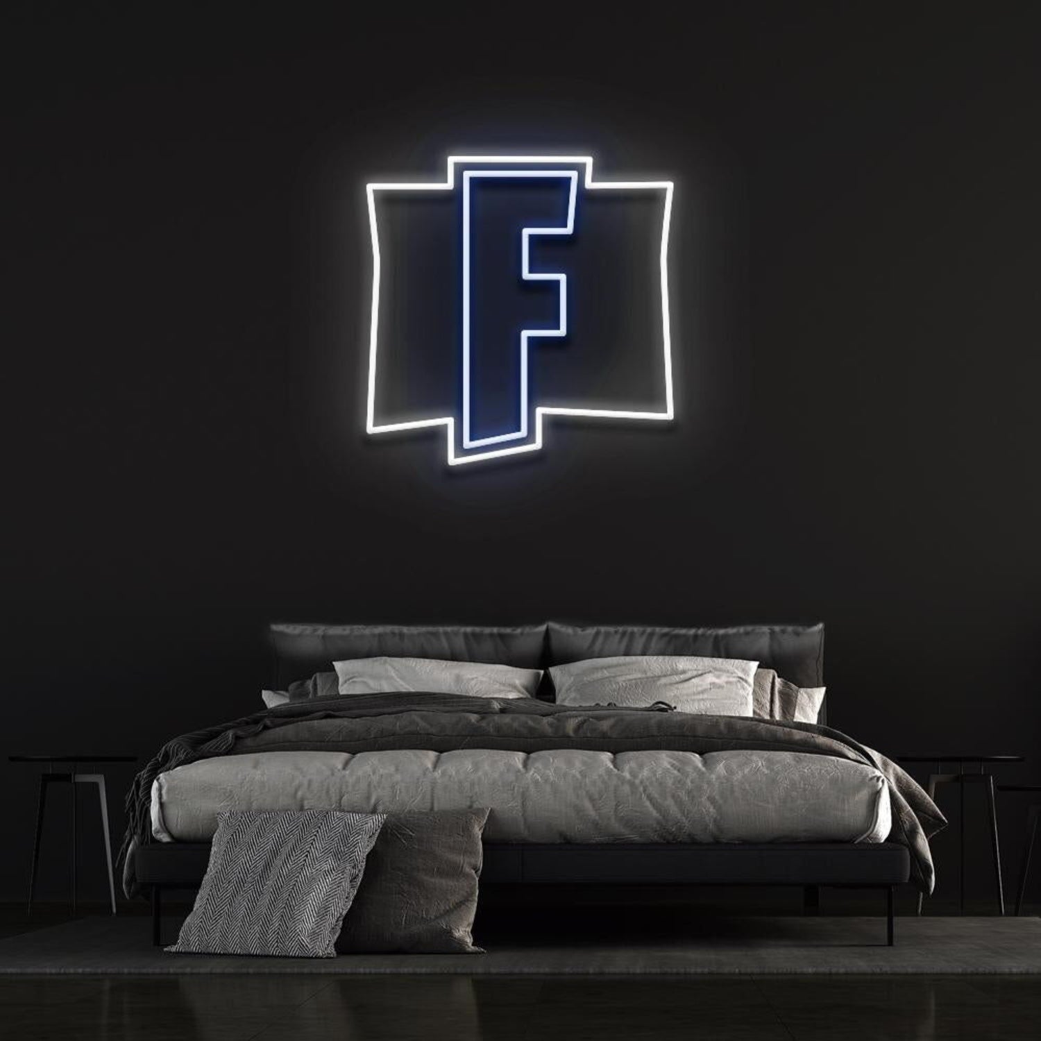 F Game Logo Led Neon Sign For Gaming Fans | Shineneon