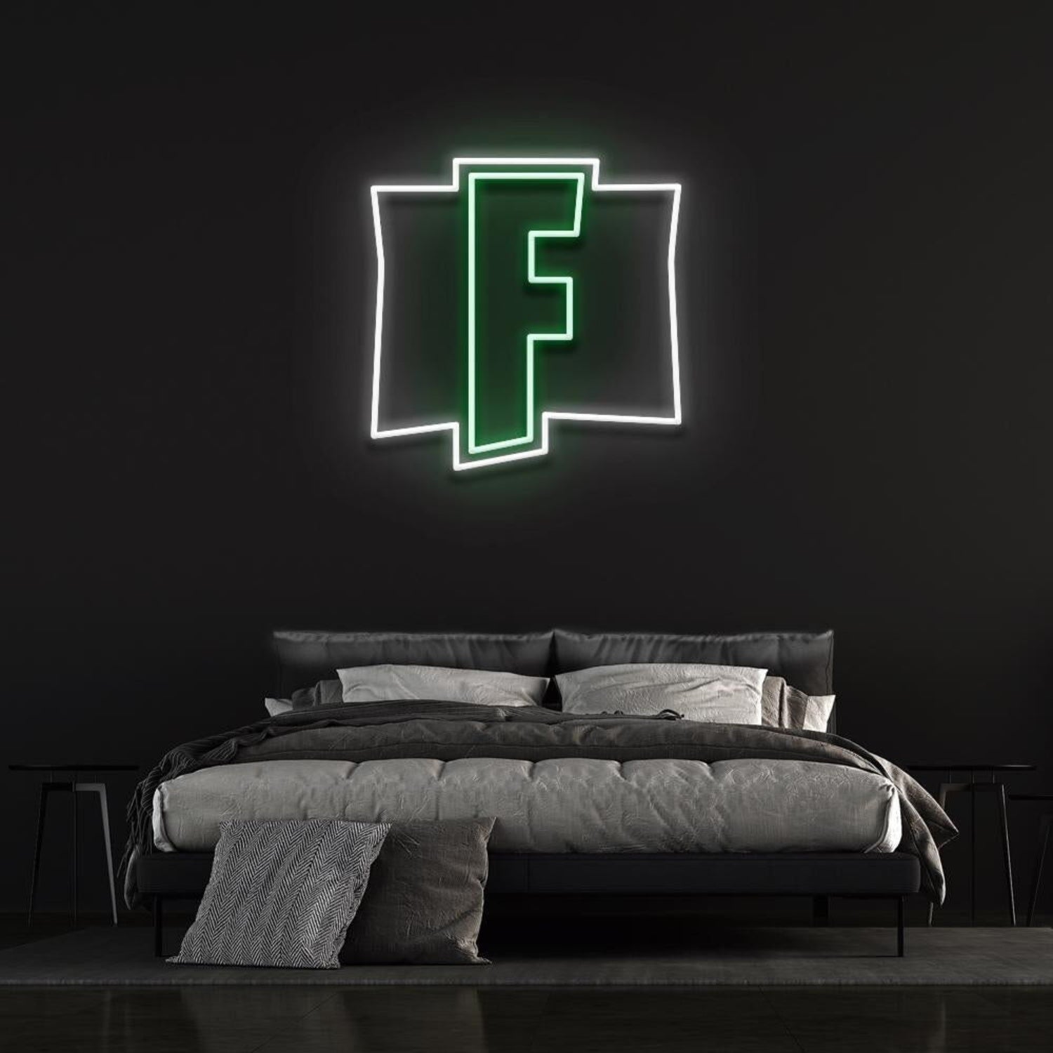 F Game Logo Led Neon Sign For Gaming Fans | Shineneon
