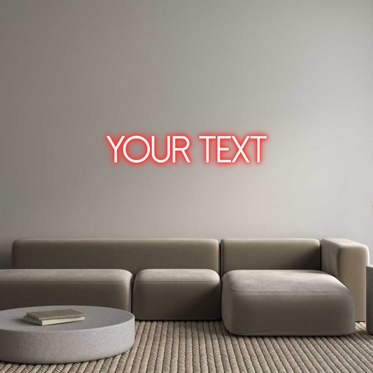 Custom Neon: Your Text