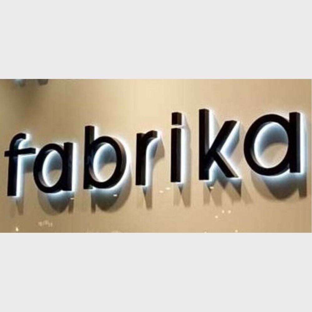 Fabrika 3D Backlit Channel Letters Led Light Sign - Shineneon