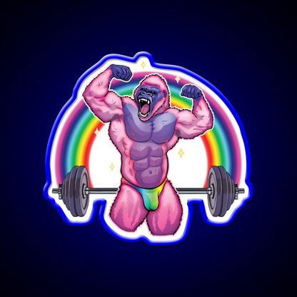 Fabulous Beast Mode Gym Fitness Led Neon Sign Rgb Color - LED neon sign view 5