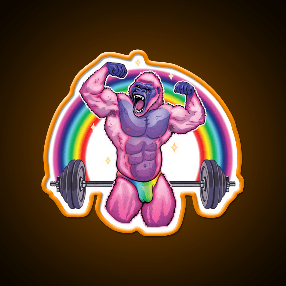 Fabulous Beast Mode Gym Fitness Led Neon Sign Rgb Color - Shineneon