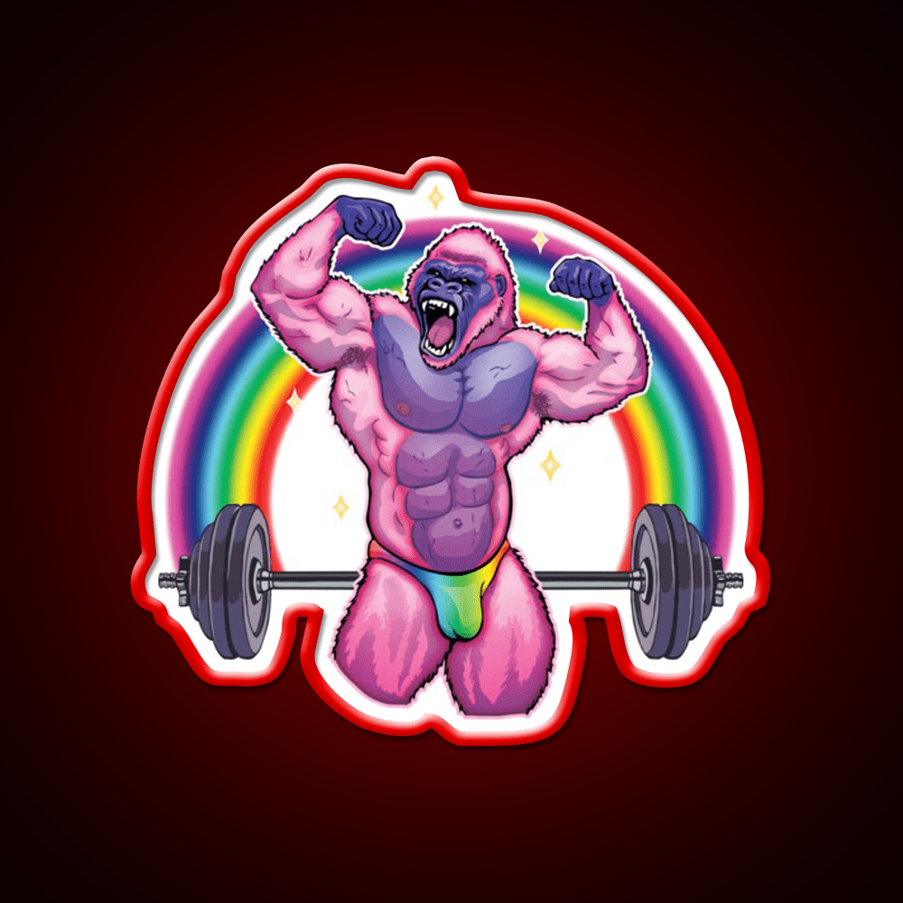 Fabulous Beast Mode Gym Fitness Led Neon Sign Rgb Color - Shineneon