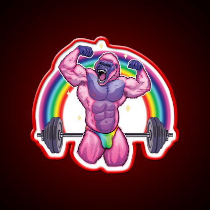 Fabulous Beast Mode Gym Fitness Led Neon Sign Rgb Color - Shineneon